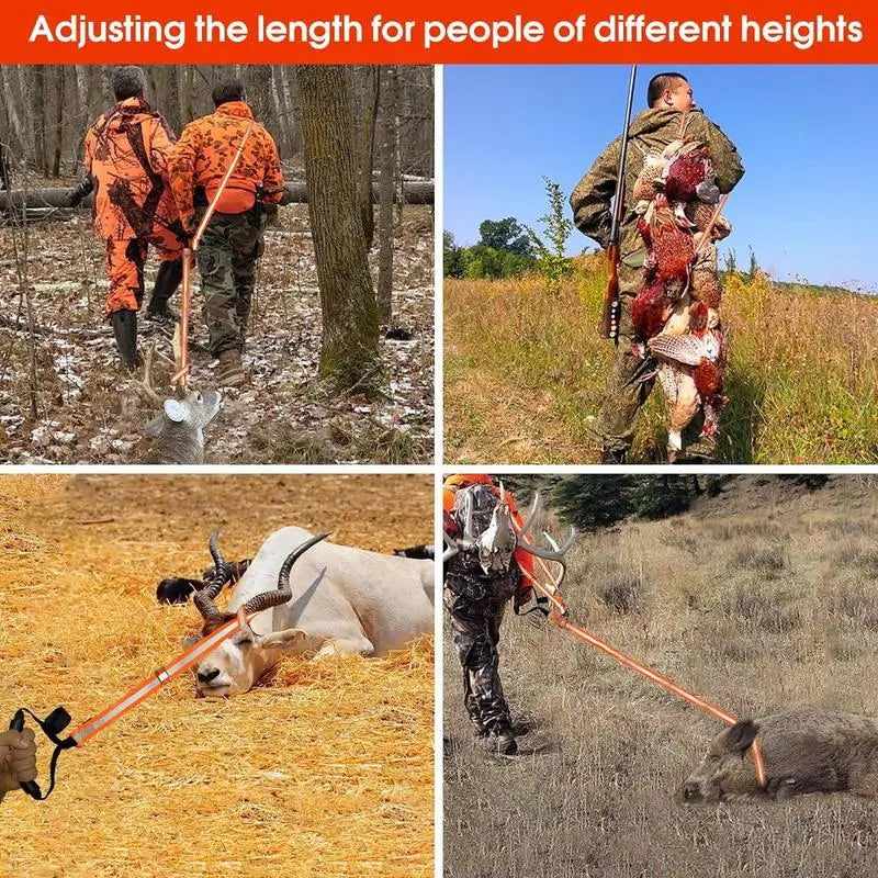 Reflective Deer Drag Harness