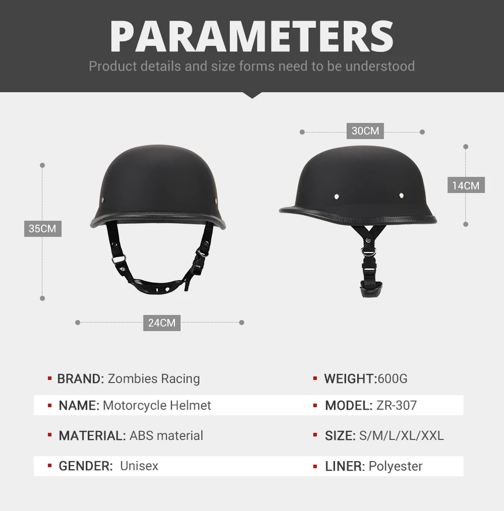 Motorcycle Half Helmet DOT Certification