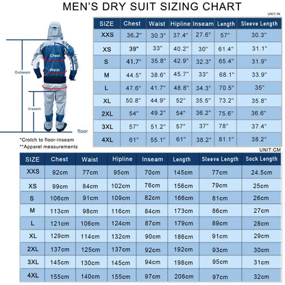 Kayak Dry suits For Men