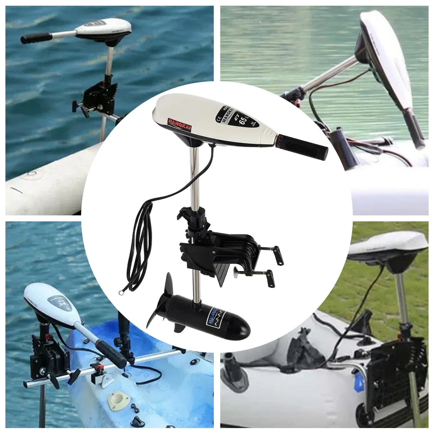 Electric Outboard Trolling Motor 65LBS