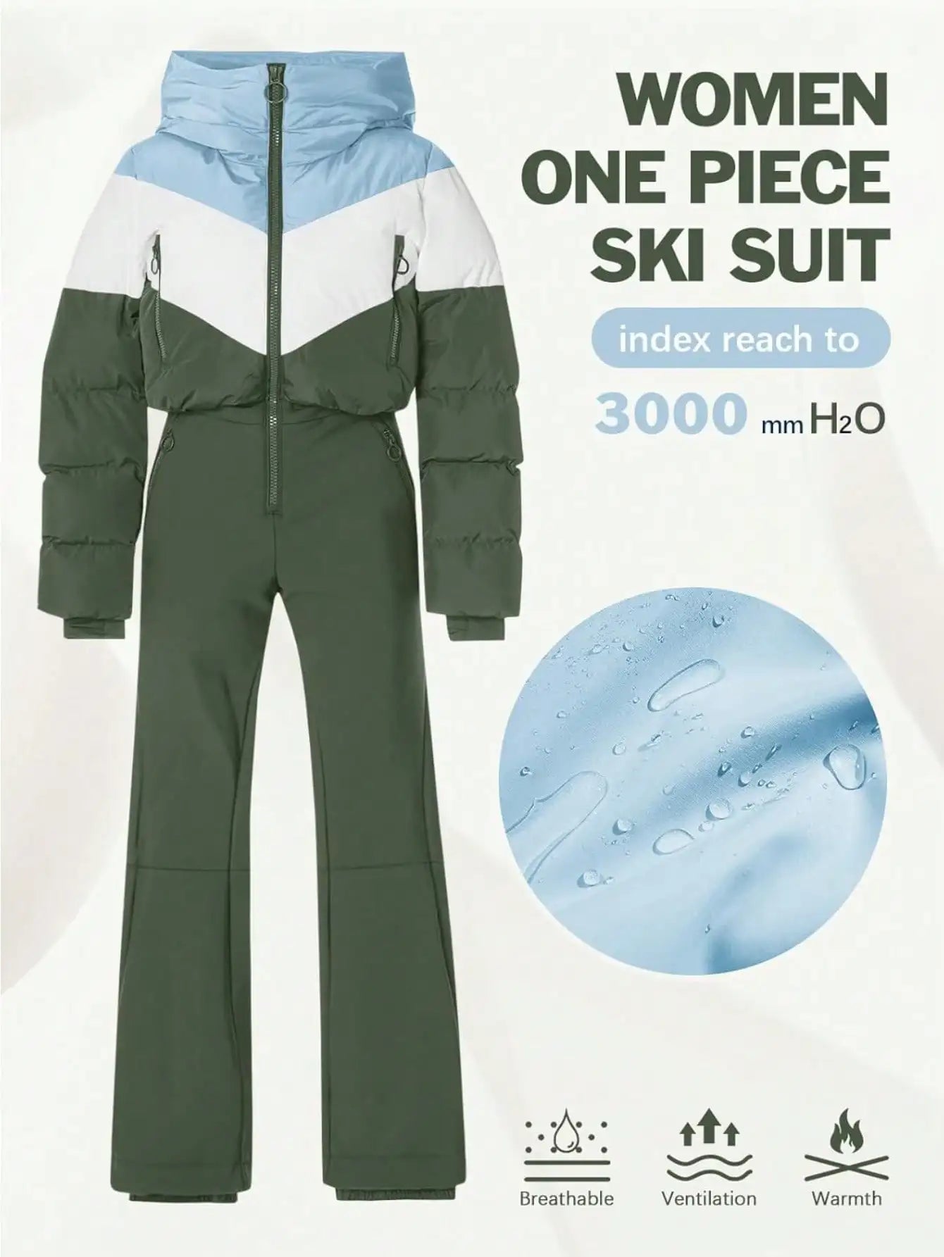 thermal One Piece Snowsuit For Women