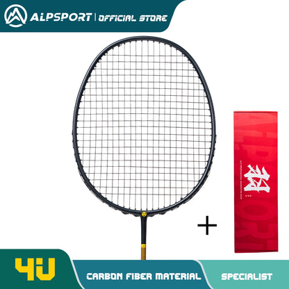 Carbon Fiber + Titanium Alloy Badminton Racket