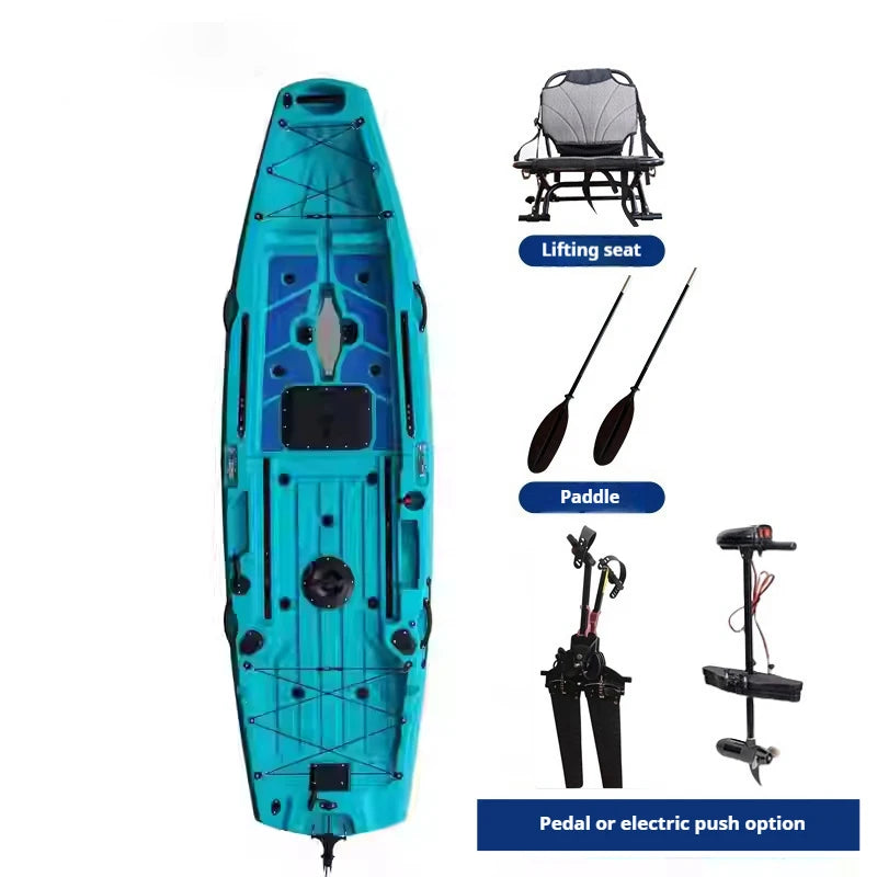 Modular Kayak Canoe w/Pedal & Electric Drive