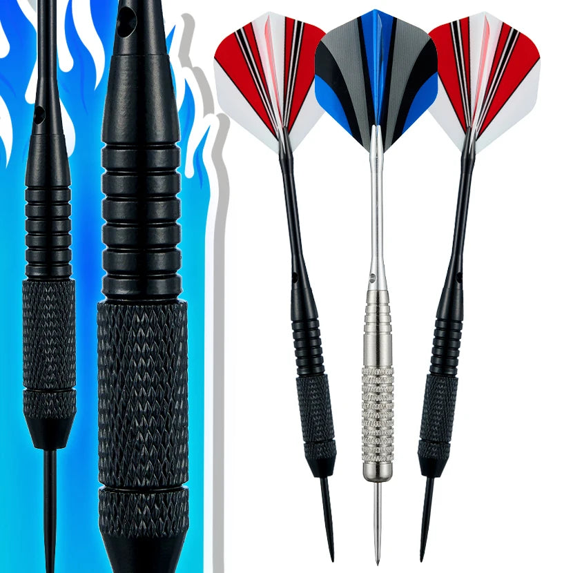 set of 12 24g darts and 42 dart leaves