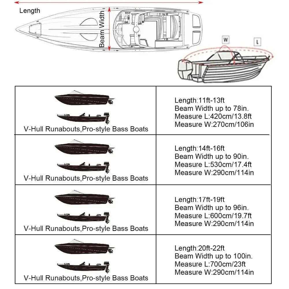 Waterproof Boat Cover