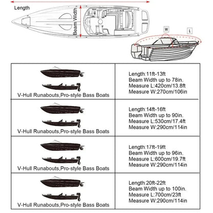 Waterproof Boat Cover