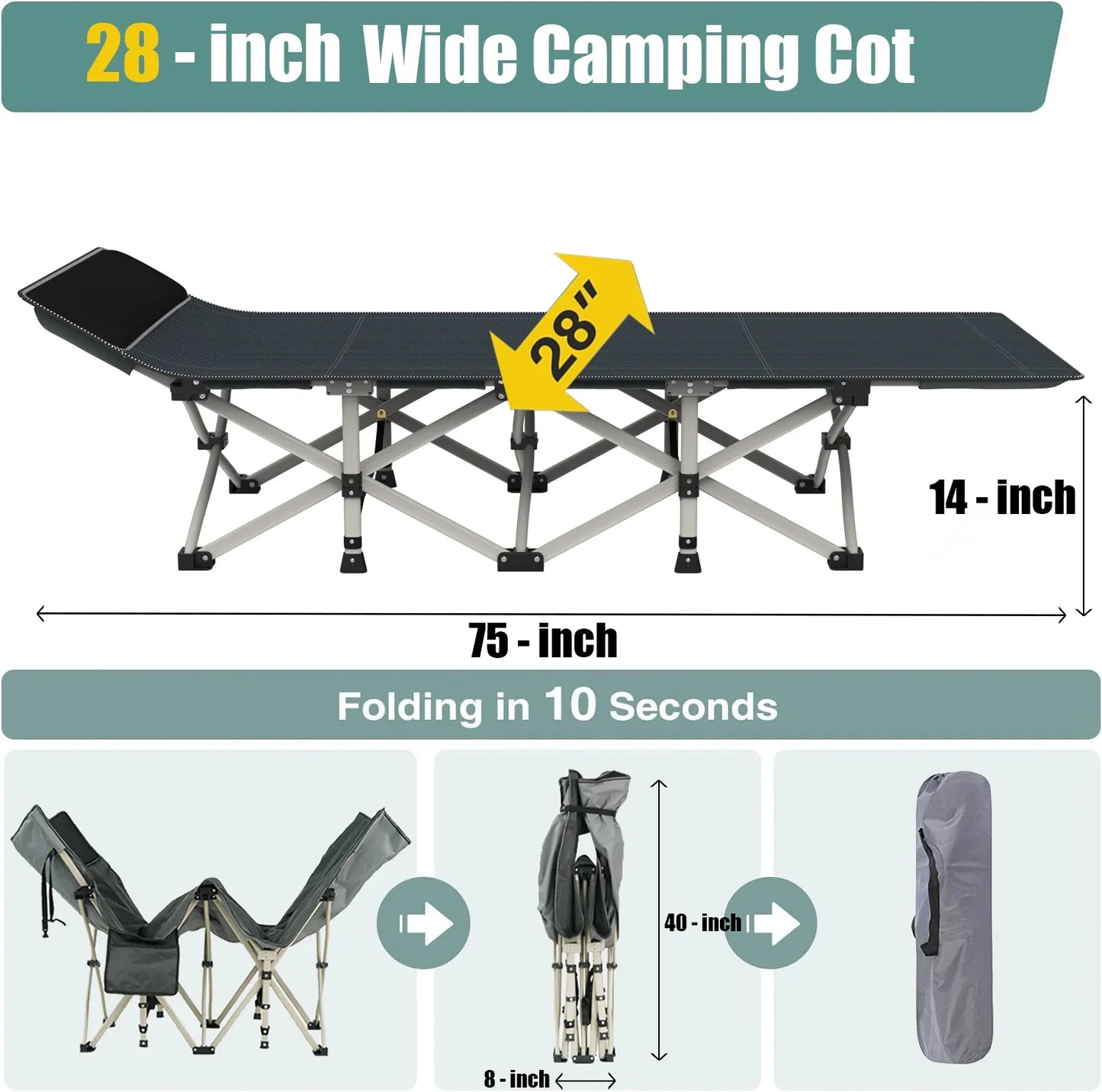 Camping Bed/Camping Cots For Adults