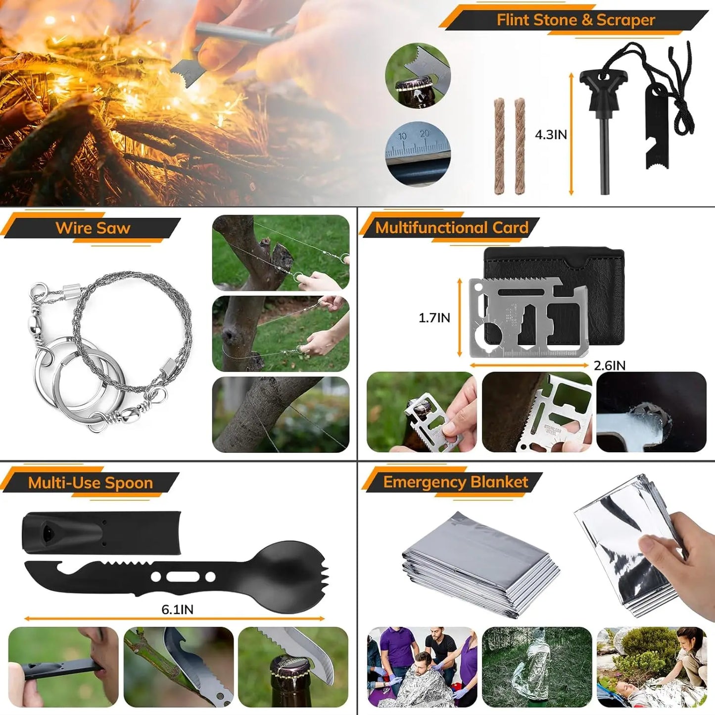 250-Piece Survival Kit