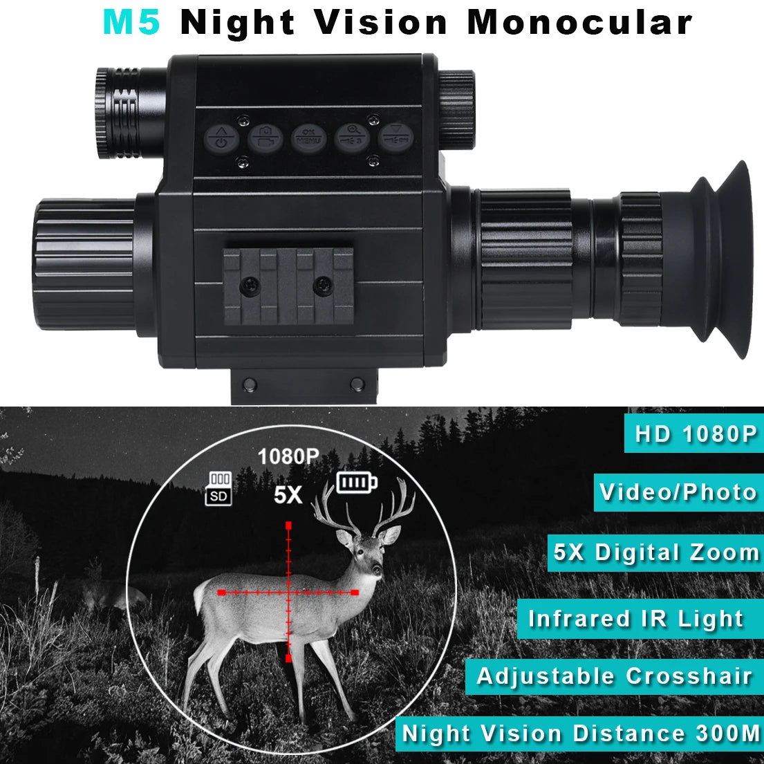 Digital Night Vision Riflescope