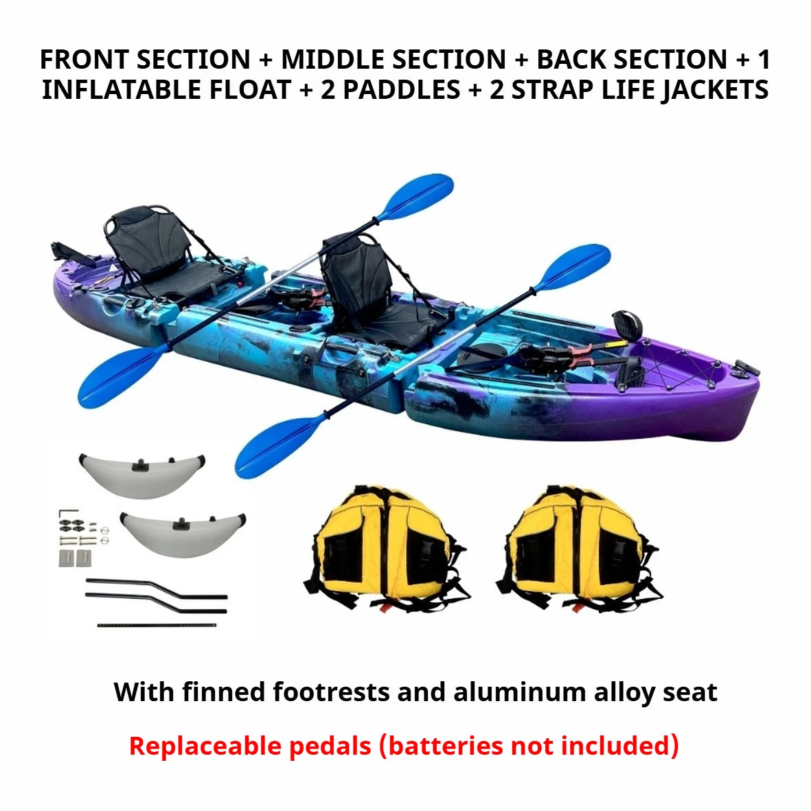Electric/Pedal-Driven Kayak