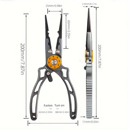 Aluminum Multi-functional Fishing Pliers