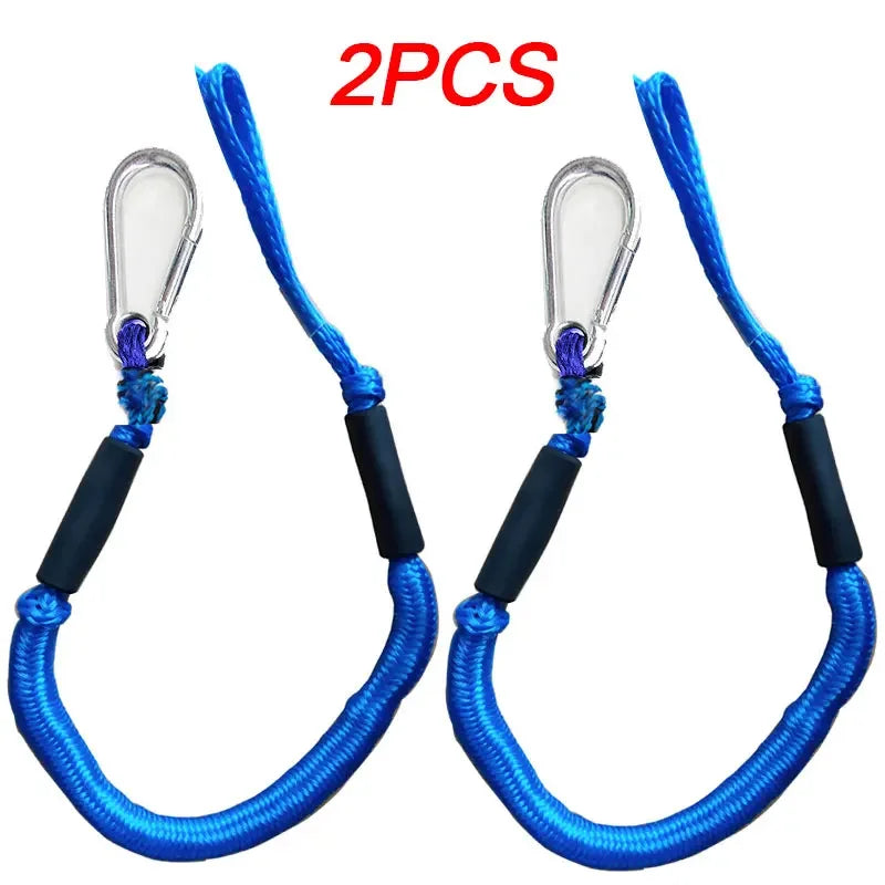 Dock Lines Elastic Marine  Ties for Kayak Watercraft Jet Ski Pontoon Canoe Power Boat