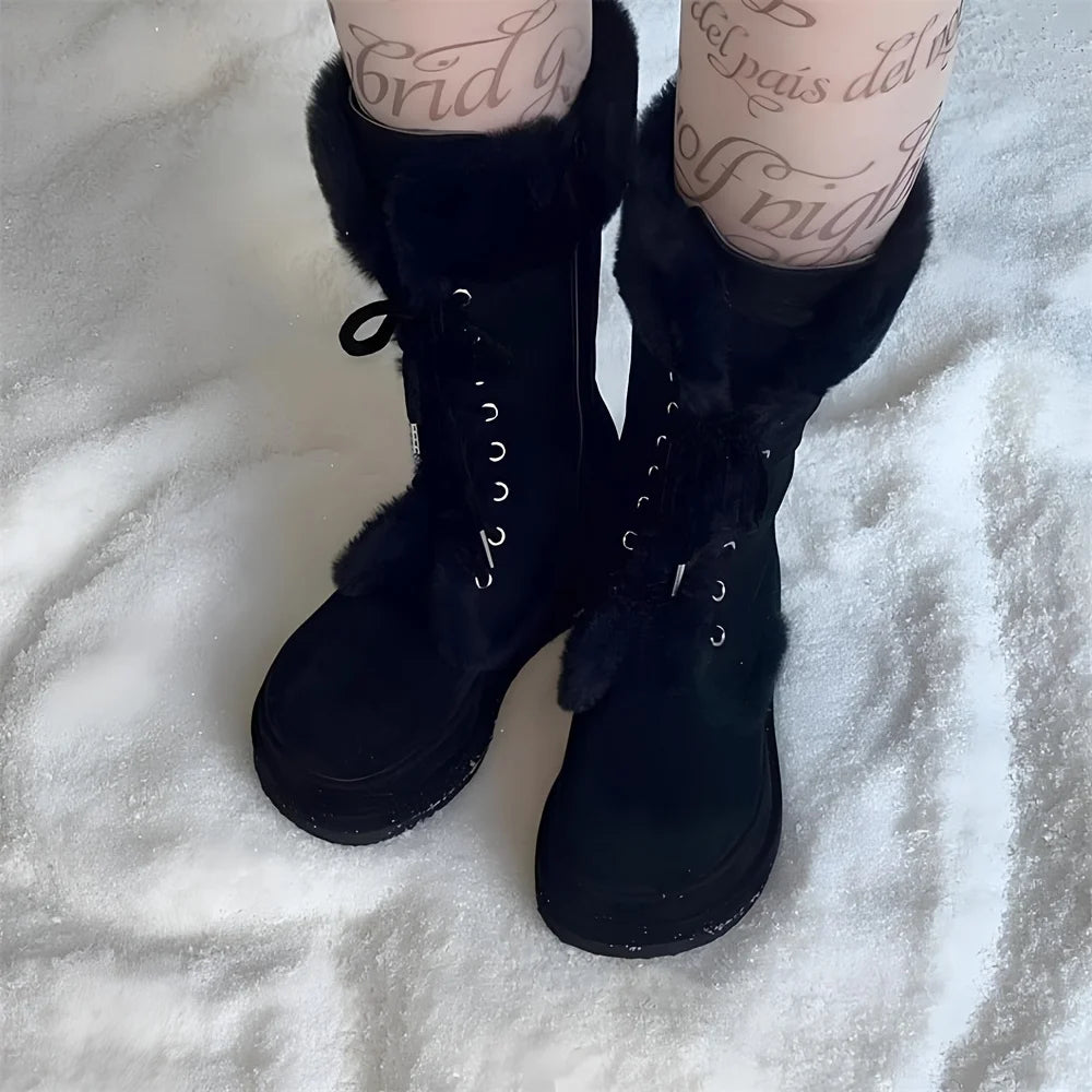 Women's Mid Calf Snow Boots