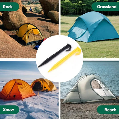 20/10pcs Camping Tent Holding Ground Peg