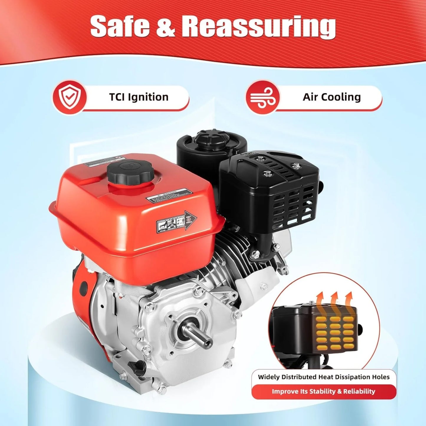 7.5HP 212CC 4-Stroke Mud Motor Kit