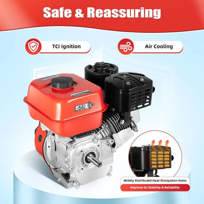 7.5HP 212CC 4-Stroke Mud Motor Kit