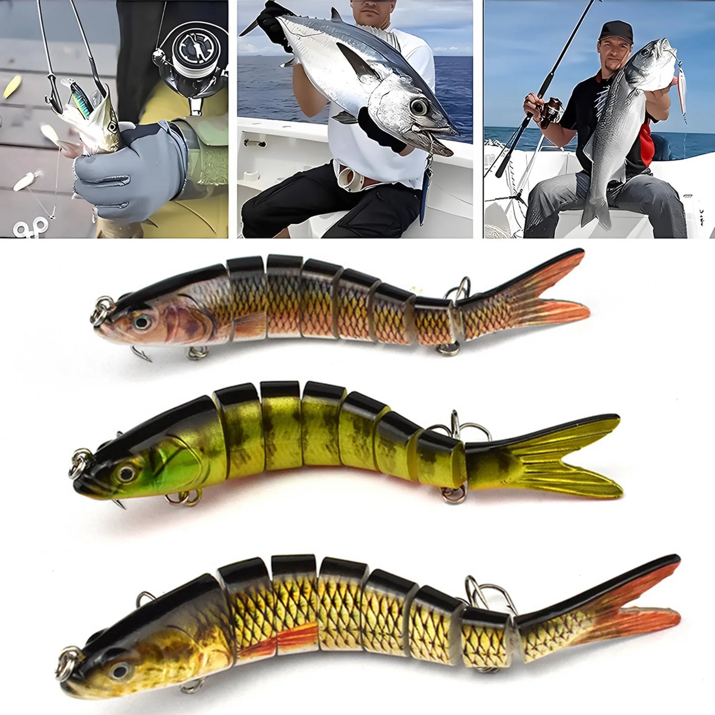 Multi Joint Fishing Lure