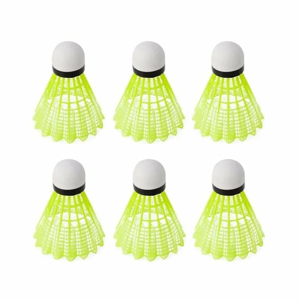 6/PCS Green Badminton Balls