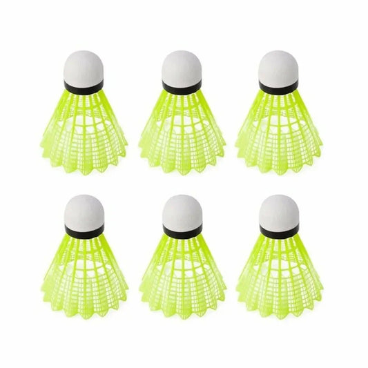 6/PCS Green Badminton Balls