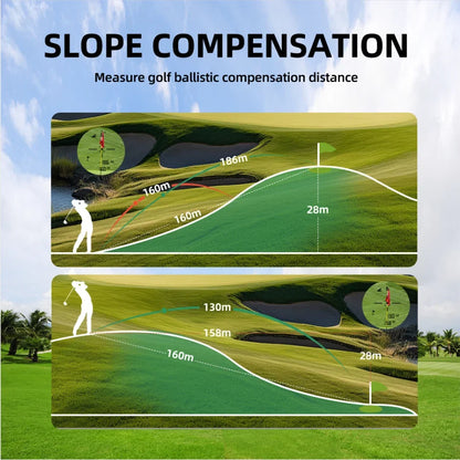 Golf Rangefinder with Slope, 1000M