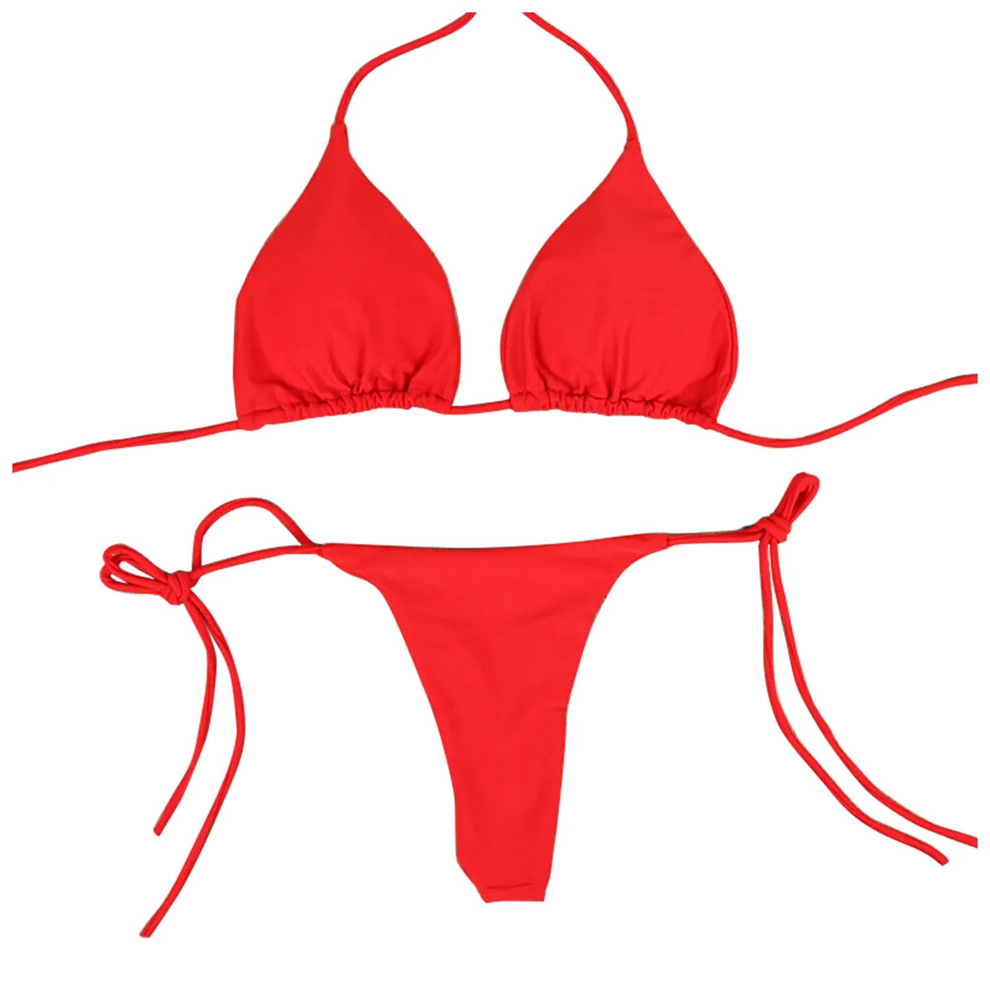 Women Bikini Set Side Tie