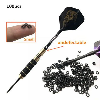 100PCS Darts Tip Rubber O Ring