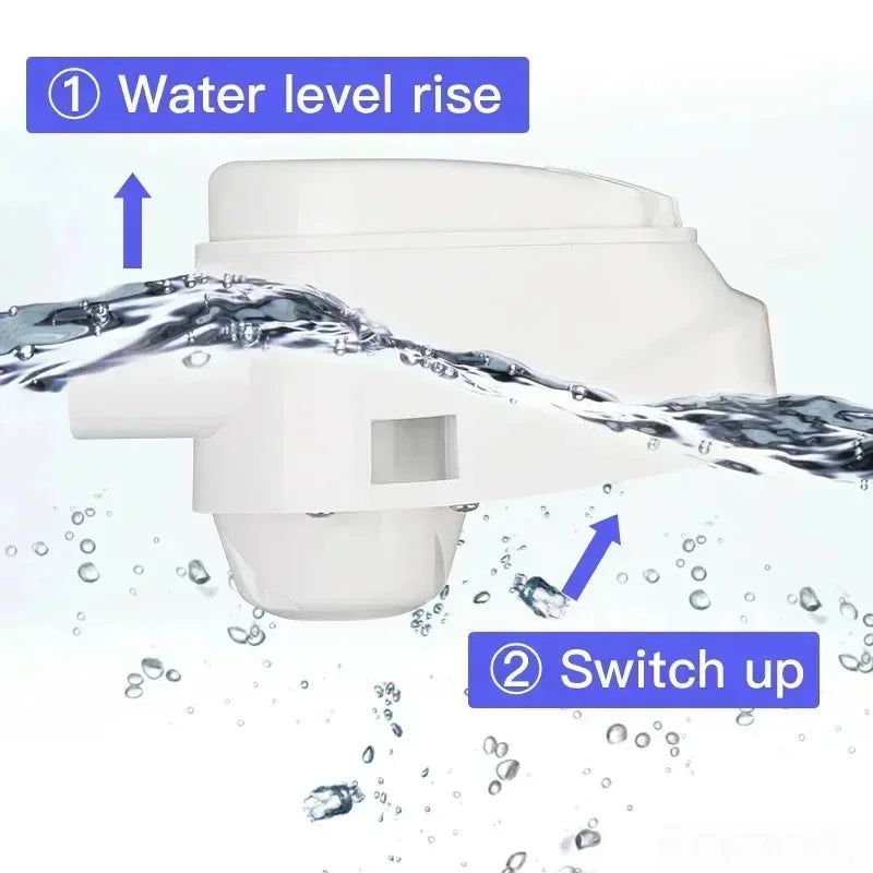 12V 24V 110V 220V 750GPH 1100GPH Automatic Boat Bilge Pump Auto Float Switch DC Submersible Electric Water Pump 12 24 V 220 Volt