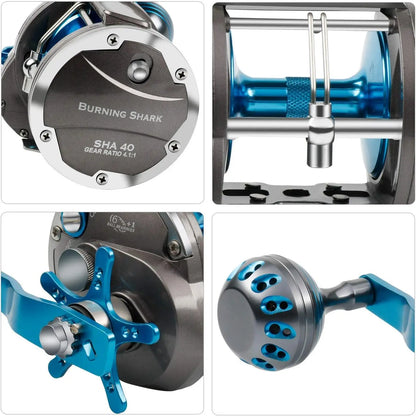 Saltwater Level Wind Reels,
