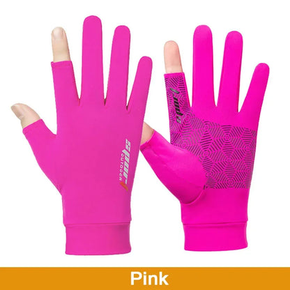 Anti-UV Men/ Women Fishing Gloves