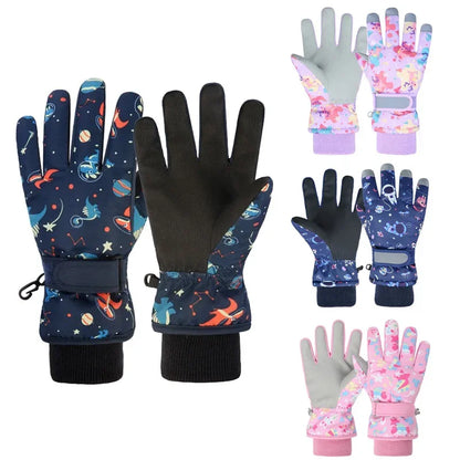 Waterproof Kids Winter Gloves