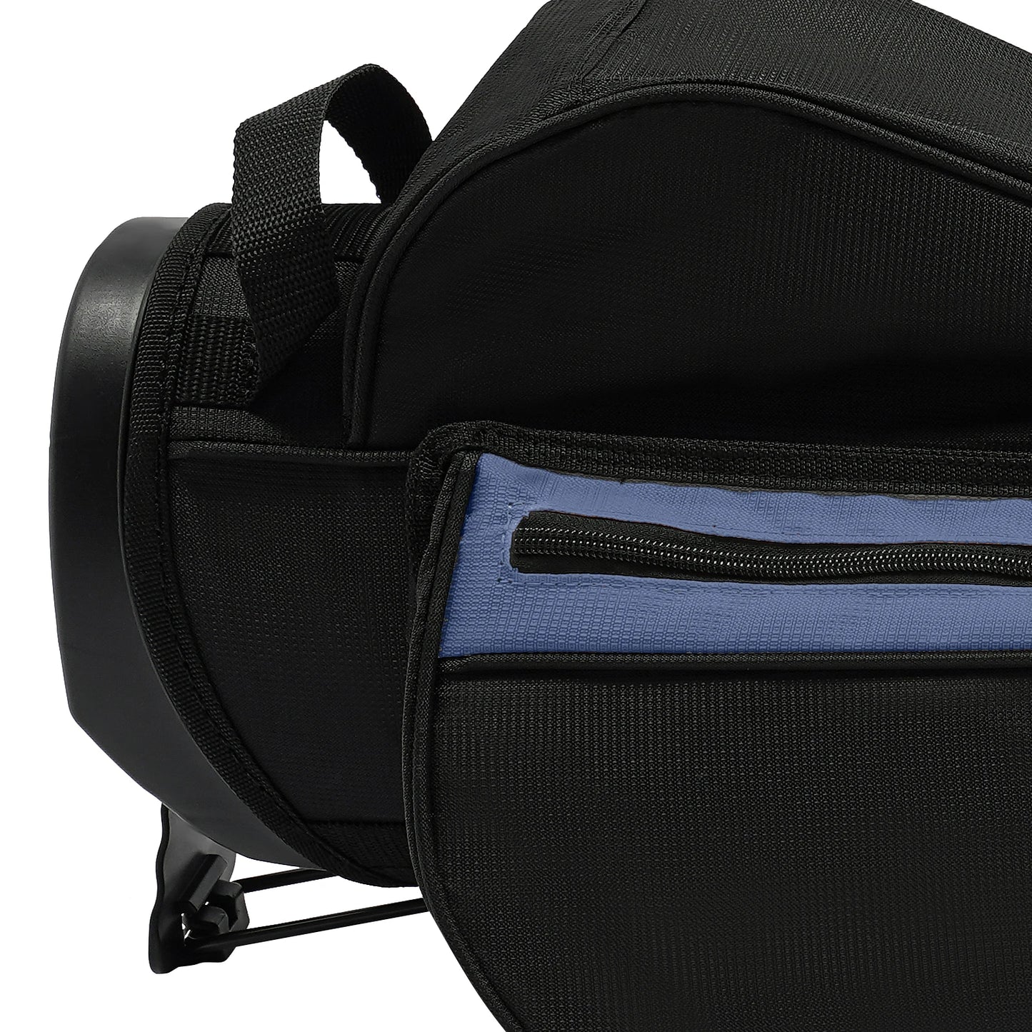 Portable Golf Stand Bag Nylon Golf Stand Bag with Shoulder Strap 3 Divider 5 Pocket Golf Gun Rack Bag for Juniors and Adult