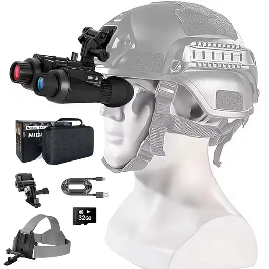 4K Head-Mounted Night Vision Goggles