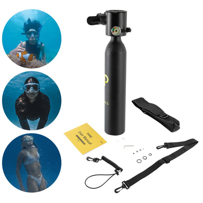 0.5L Mini Diving Oxygen Cylinder