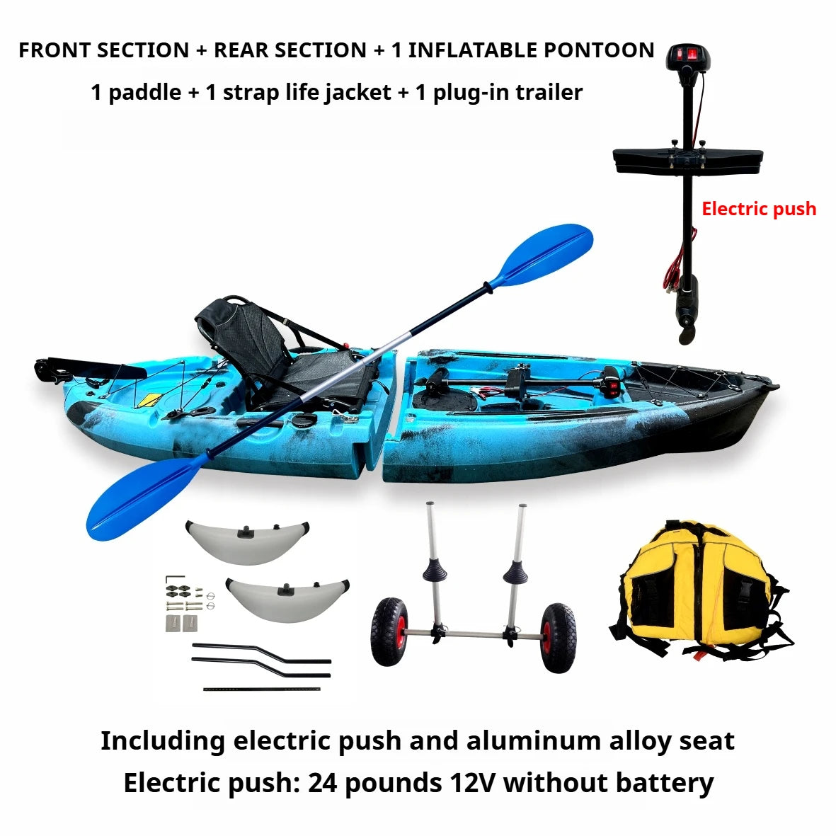 Electric/Pedal-Driven Kayak