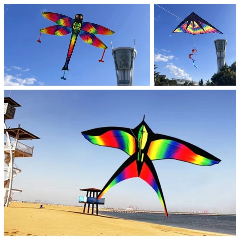 Rainbow kites for kids