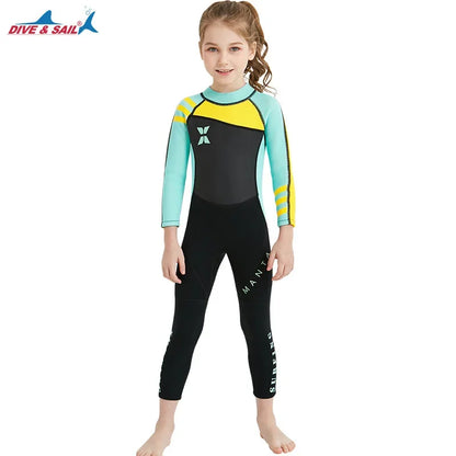 2.5MM Neoprene  Girl Thermal Wetsuits