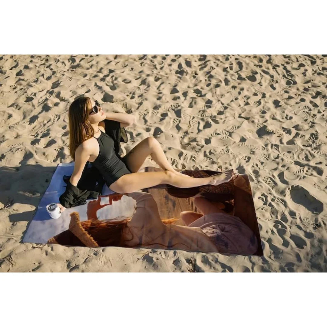 Custom Photo Beach Towel