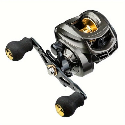 Durable Stainless Steel Left and Right Hand, Bait caster reel