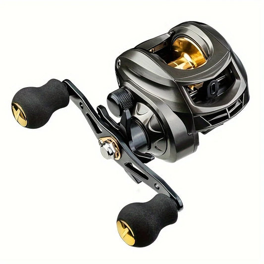 Durable Stainless Steel Left and Right Hand, Bait caster reel