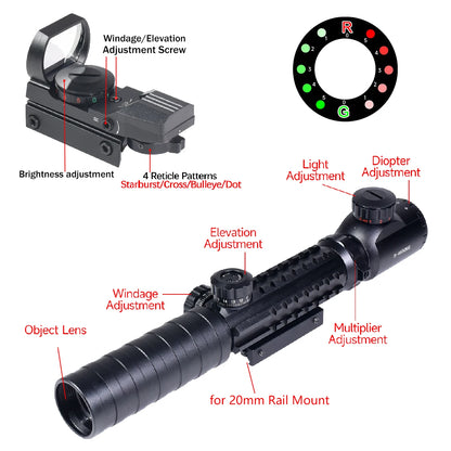 Tactical 3-9X32EG Riflescope