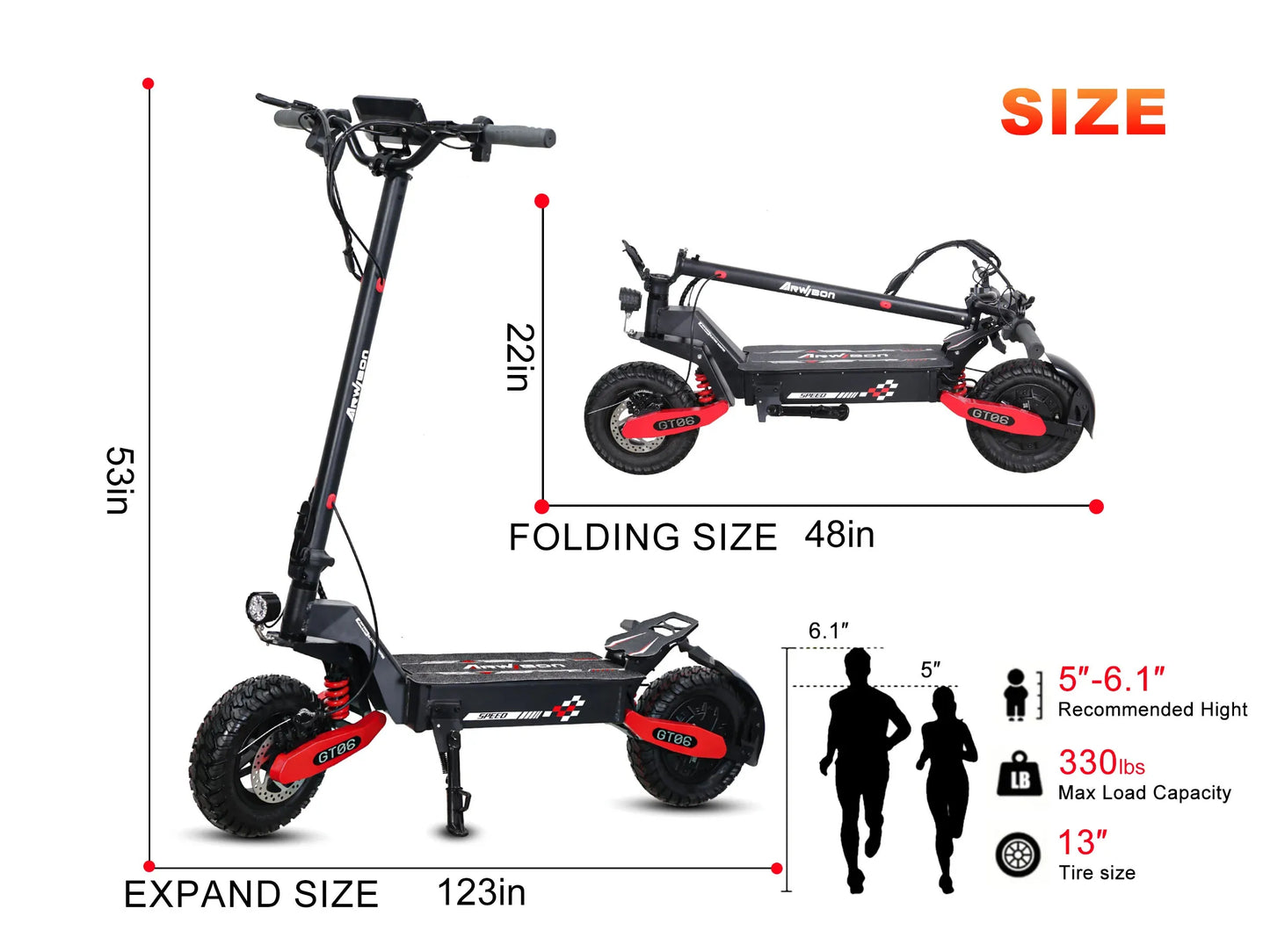 Foldable E-Scooter for Adults