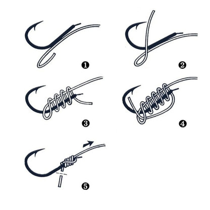 100PCS Fishing Hooks