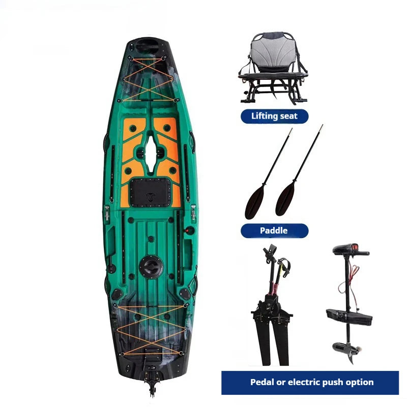 Modular Kayak Canoe w/Pedal & Electric Drive