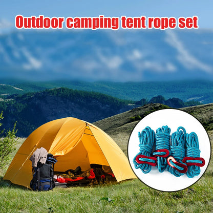 4pcs Tent Rope Cord Tensioner