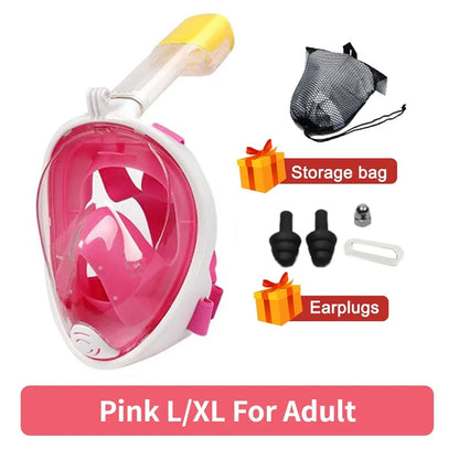 Full Face  Swimming Mask Set