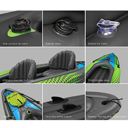 2 Person Tandem Inflatable  Kayak