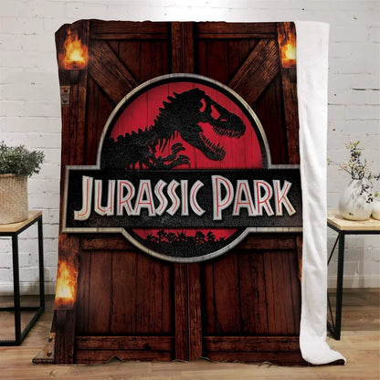 Jurassic Park Thick Blanket