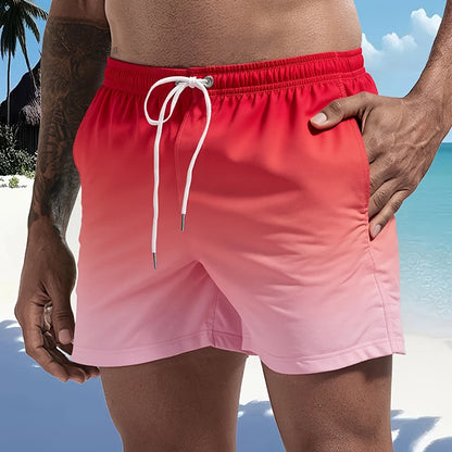 Men's Swim Trunks with Mesh Lining