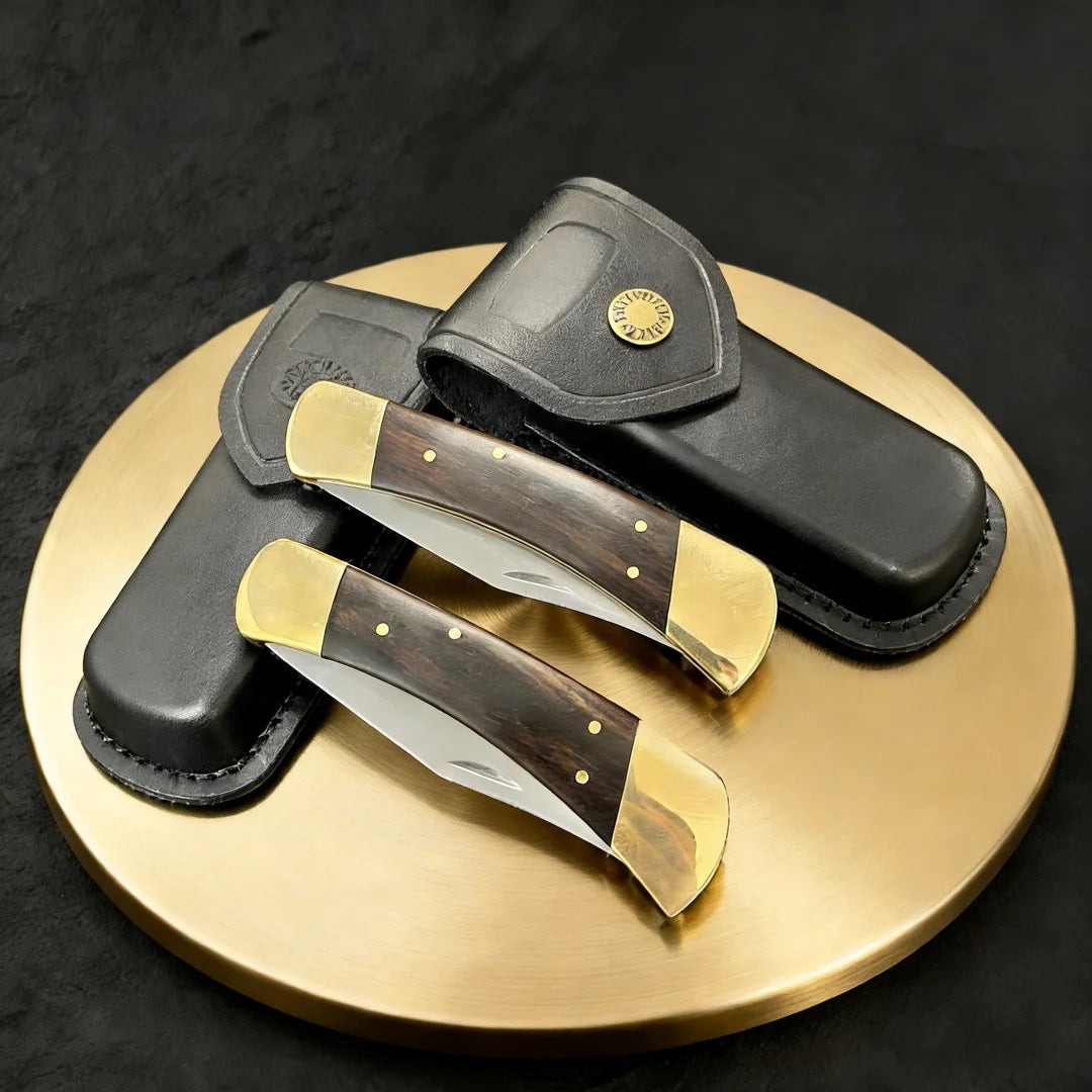 B110 - Classic handcrafted  folding knife
