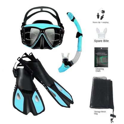 Mask Fins Snorkel Set